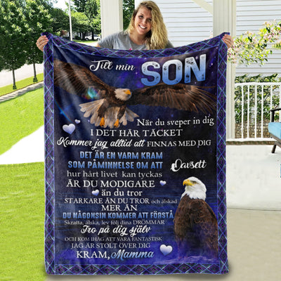 Filt Från mor till son - "Örnens mod"