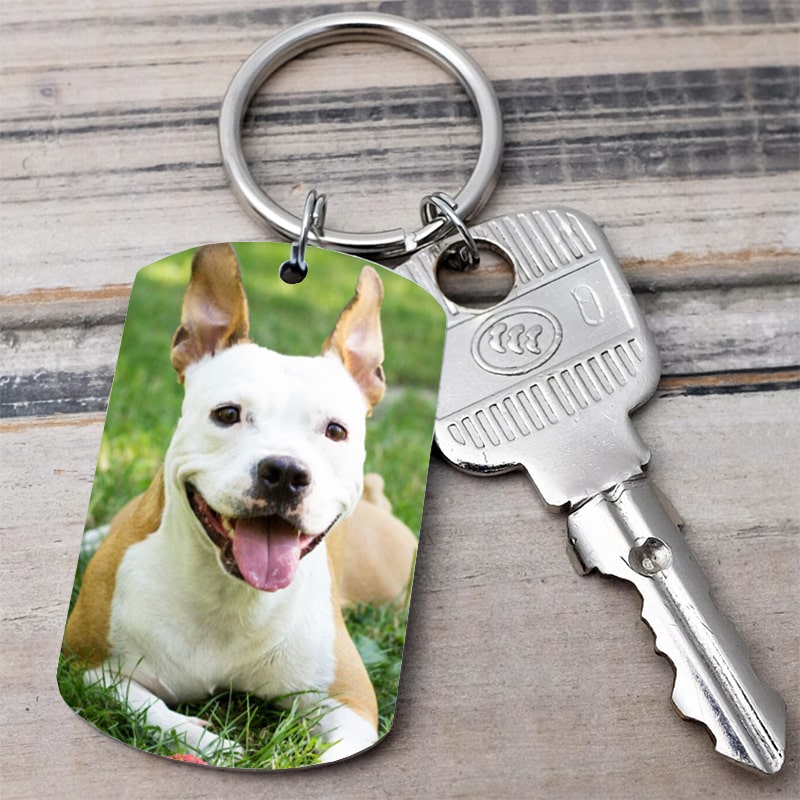 Personlig nyckelring till minne av din hund